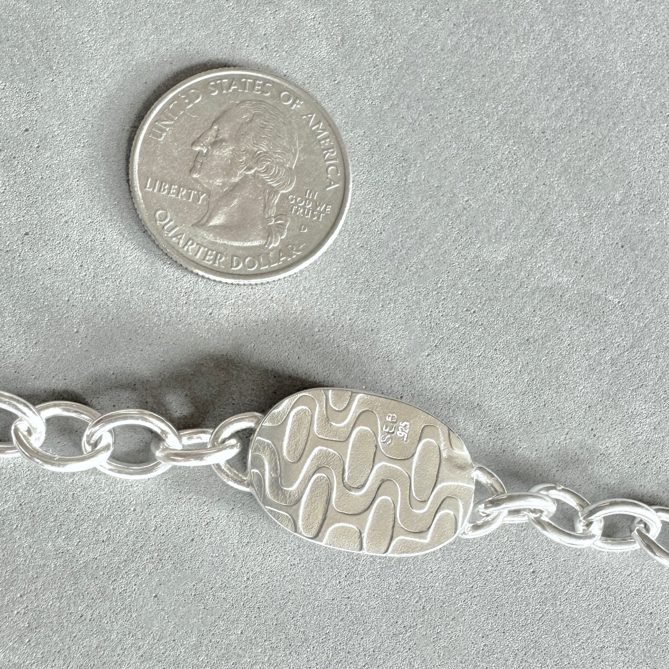 Tourmaline in Quartz Bracelet