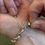 Load image into Gallery viewer, Tourmaline in Quartz Bracelet
