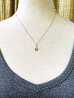 Load image into Gallery viewer, 14K Gold Pot Leaf Charm

