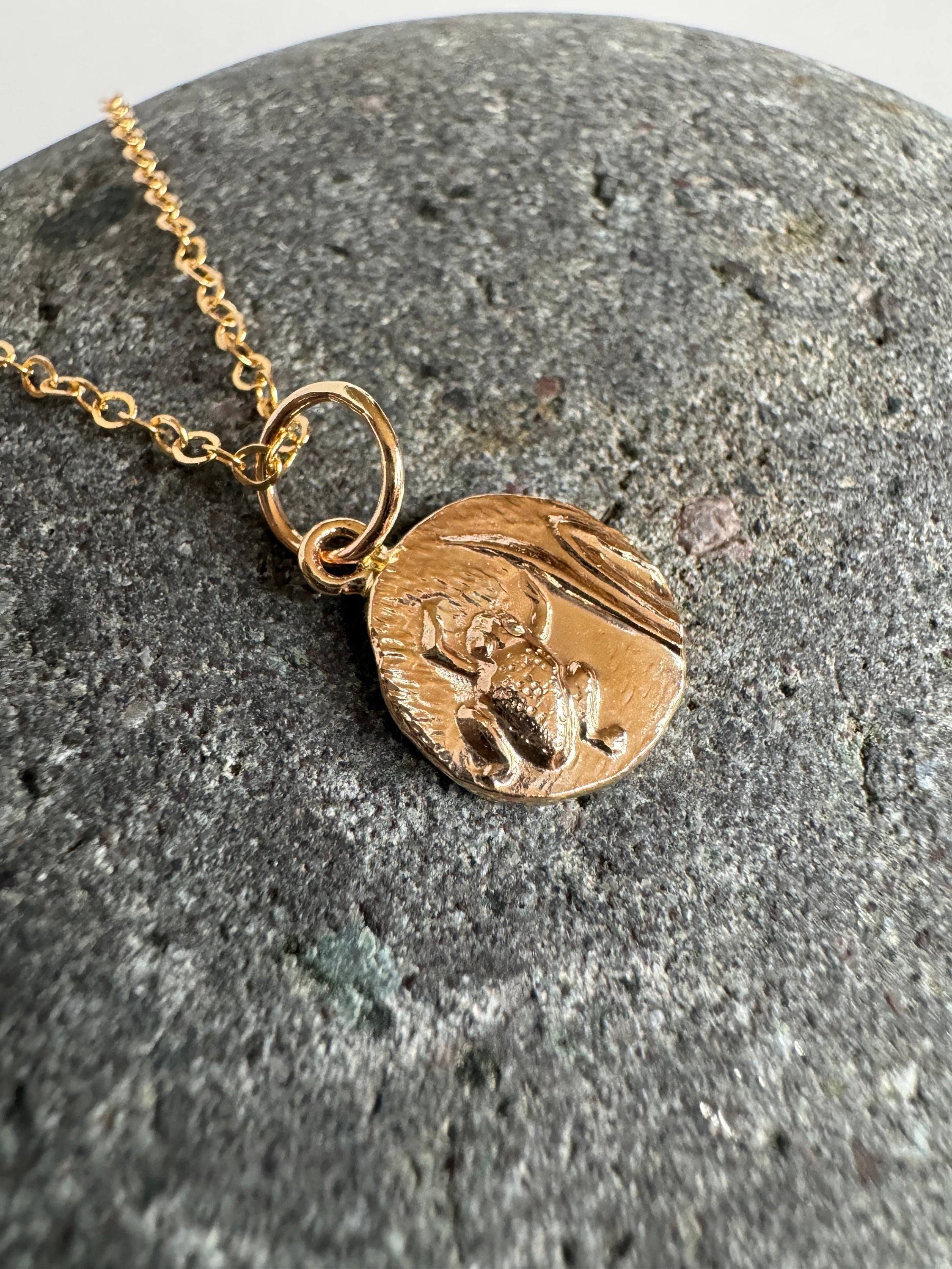 Frog Gold Charm 10K