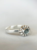 Load image into Gallery viewer, Blue Tourmaline Ring in Sterling Silver
