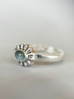 Load image into Gallery viewer, Blue Tourmaline Ring in Sterling Silver
