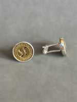 Load image into Gallery viewer, San Francisco MUNI token Cufflinks in sterling silver
