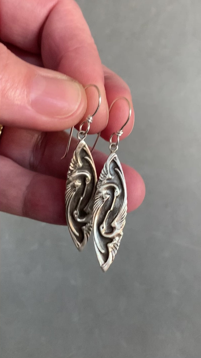 Dancing Bird Earrings