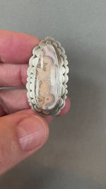 Load and play video in Gallery viewer, Laguna Lace Agate Ring
