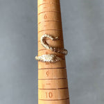 Load and play video in Gallery viewer, 14K Gold Victorian Snake ring

