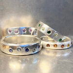 Load image into Gallery viewer, Birthstone Ring - You Choose Five Stones
