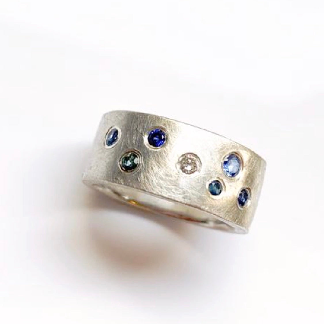 Birthstone Ring - You Choose Five Stones