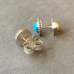 Load image into Gallery viewer, Turquoise Stud Earrings

