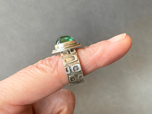 Green Tourmaline Ring