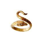 Load image into Gallery viewer, 14K Gold Victorian Snake ring
