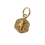 Load image into Gallery viewer, Art Nouveau Gold Bee Charm
