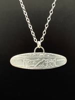 Load image into Gallery viewer, Winged Scarab Pendant in Sterling Silver
