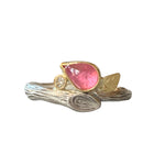 Load image into Gallery viewer, Pink Tourmaline and Diamond Branch Ring
