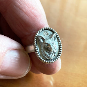 Fox Signet Ring
