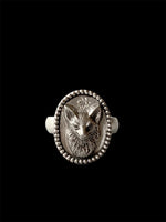 Load image into Gallery viewer, Fox Signet Ring
