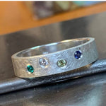 Load image into Gallery viewer, Birthstone Ring - You Choose Five Stones
