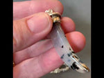 Load and play video in Gallery viewer, Montana Agate Claw Pendant
