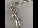 Load and play video in Gallery viewer, Chrysoprase Snake Charmer Necklace, 18K gold and Silver
