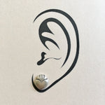 Load image into Gallery viewer, Sacred Heart Stud Earrings
