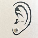 Load image into Gallery viewer, Stamped Circle Studs
