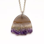 Load image into Gallery viewer, Carved Amethyst Necklace
