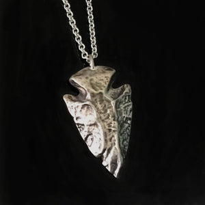 Silver Arrowhead Charm