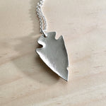 Load image into Gallery viewer, Silver Arrowhead Charm
