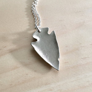 Silver Arrowhead Charm