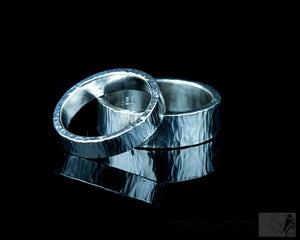 Wedding Bands in Sterling Silver