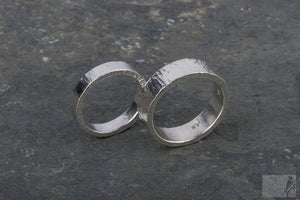 Wedding Bands in Sterling Silver