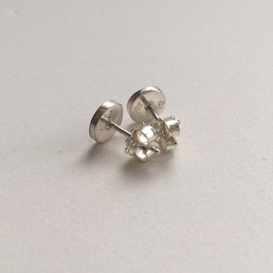 Stamped Circle Studs